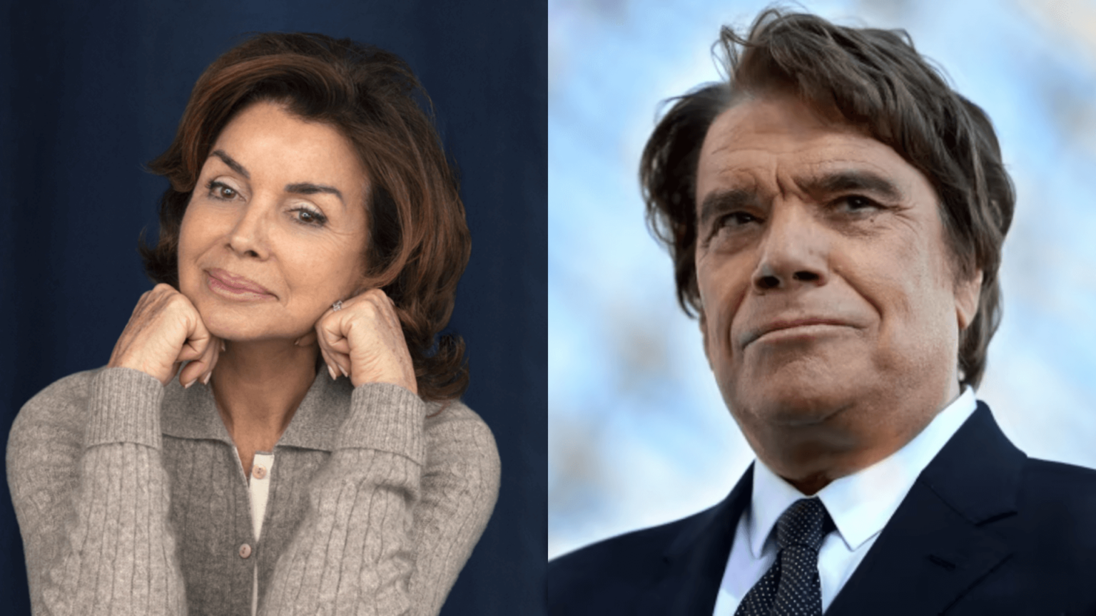 Bernard Tapie et sa nouvelle compagne